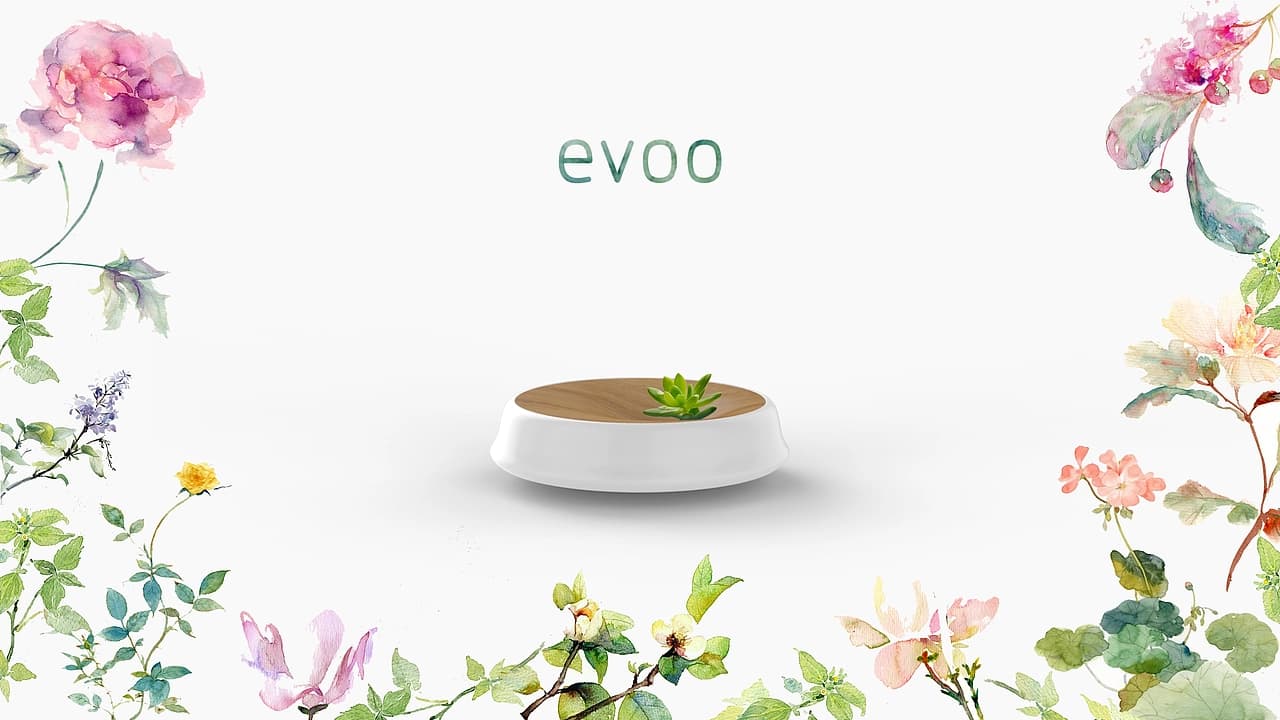 evoo robotic vacuum — detail