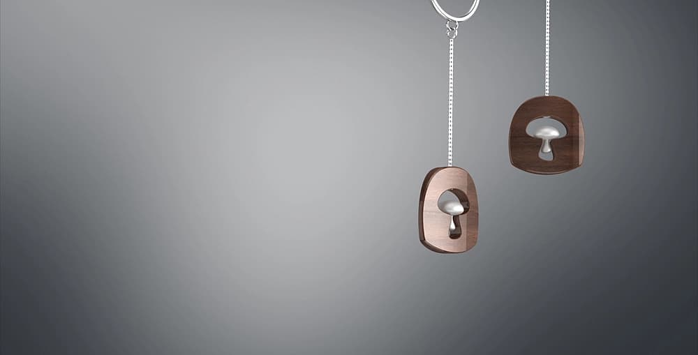 Dao Fa Zi Ran mushroom pendant series