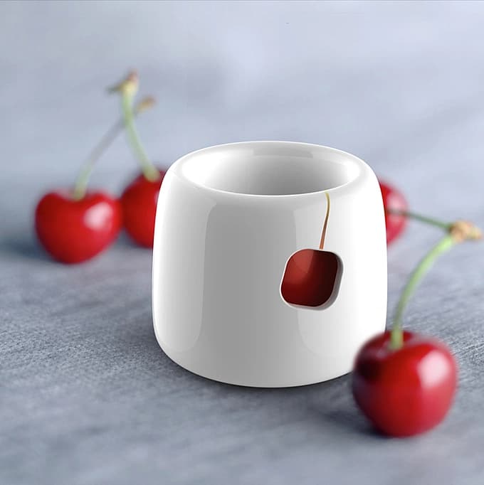 Yun bone china cup — in context